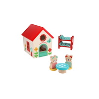 Chronicle Books Mouse House Wooden Play Set
