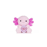 POSH PAWS INTERNATIONAL Love Hearts Axolotl 18Cm (7") Love You Alotl