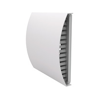 SIKU VertriebsgmbH Komplett ytterväggsgaller, vitt med front i vit aluminium fö...