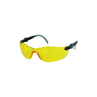 Solar Plus Space Yellow skyddsglasögonGula linser/svarta ramar med just...