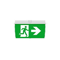 Opple OPPLE utrymningsarmatur, väggarmatur, IP65, IK06, 6W, automa...