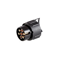 Solar Plus Miniadapter 12 V, 7-poligt uttag på bil och 13-polig kontakt...