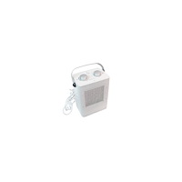 Solar Plus Ensonordic snygg minivärmare 800 till 2000 W 230V i vitt, fö...