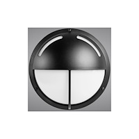 Solar Plus Ocus halvskärm/spår/kors 12W LED 6W-12W 3000-3500-4000K mikr...