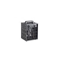 Solar Plus Värmefläkt 2 kW 230V med 1,2 meter H05RN-F 3G1,0mm² och stic...