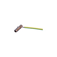 ERICO ERICO Ground Rod Clamp with Prefabricated Pigtail, 5/8" dia,...