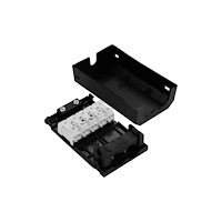 Solar Plus 5-POLIG ANSLUTNINGSDOS, SVART, för 5 × 2,5 mm² kabel. Inkl....