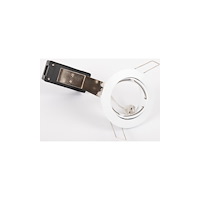 Solar Plus Zamax downlight 35W 12VDC, Ø74 mm, hvid, fatning G5,3, kipba...