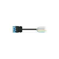 WAGO WAGO DALI hane/hona-kabel 5G2,5 mm² Cca blå kodning, 2 meter