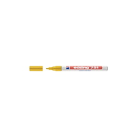edding Färgmarkeringspenna Edding® 751 rund spets 1–2 mm gul (10-pa...