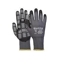 Solar Plus Basishandske i stickat polyester/spandex. Beläggning av nitr...