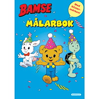 Egmont Story House Bamse Målarbok med klistermärken (häftad)
