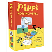 Lindgren, Astrid Pippi hör ihop-spel : memo med 24 brickor