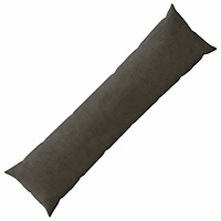 vidaXL Kuddöverdrag HEERLEN Antracit 40 x 145 cm manchester