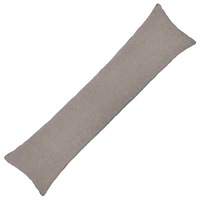 vidaXL Kuddöverdrag HEERLEN Ljusgrå 40 x 145 cm Bouclé