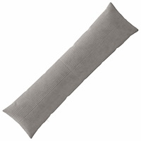vidaXL Kuddöverdrag ALMELO Ljusgrå 40 x 145 cm manchester