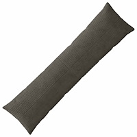 vidaXL Kuddöverdrag ALMELO Antracit 40 x 145 cm manchester