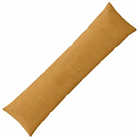 vidaXL Kuddöverdrag ALMELO Gul 40 x 145 cm manchester