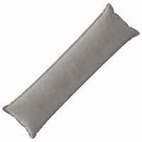vidaXL Kuddöverdrag HOUTEN Ljusgrå 40 x 145 cm manchester