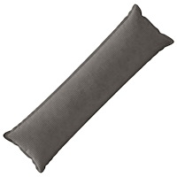 vidaXL Kuddöverdrag HOUTEN Mörkgrå 40 x 145 cm manchester