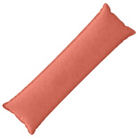 vidaXL Kuddöverdrag HOUTEN Röd orange 40 x 145 cm manchester
