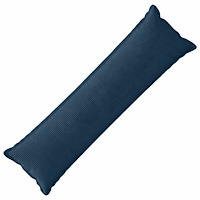 vidaXL Kuddöverdrag HOUTEN Mörkblå 40 x 145 cm manchester
