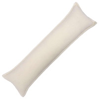 vidaXL Kuddöverdrag HOUTEN Gräddvit 40 x 145 cm Bouclé