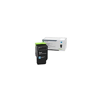 LEXMARK Lexmark - Extra lång livslängd - cyan - original - tonerkassett - LCCP