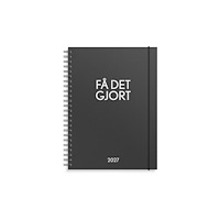Burde Kalender Få det gjort 2027 svart