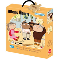 Egmont Kärnan Askpussel 15 bitar - Alfons Åberg uppfinner