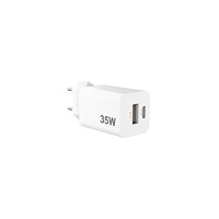 Sinox beslag Sinox PRO väggladdare USB-A+USB-C PD 35W. Vit, inomhus, AC,...