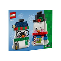 LEGO LEGO 40812 - Snögubbe dekorationer - byggsats