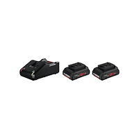 Bosch Powertools Bosch Starter Set 2 x ProCORE18V 4.0Ah + GAL 18V-40 Professional strömadapter - med batteri - 2 - Li-Ion