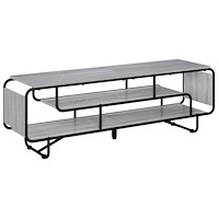 vidaXL TV-bänk 140 x 36 x 45 cm Grå Sonoma Konstruerat trä