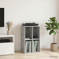 vidaXL Skivskåp Betonggrå 44,5 x 36,5 x 74,5 cm Konstruerat trä