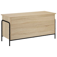 vidaXL Förvaringslåda Sonoma-ek 80 x 40 x 49,5 cm Konstruerat trä