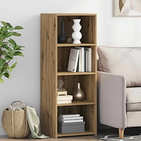 vidaXL Skåp Artisan-ek 45 x 41 x 124 cm Konstruerat trä