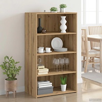 vidaXL Skåp Artisan-ek 70 x 41 x 124 cm Konstruerat trä