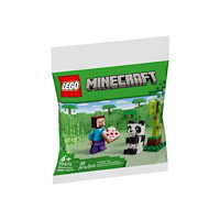 LEGO LEGO Minecraft 30672 - Kikis kokosattack och Steve och babypanda - byggsats