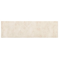 vidaXL Köksmatta Krämfärgad betong 300 x 60 cm 100% Polyamid Tvättbar