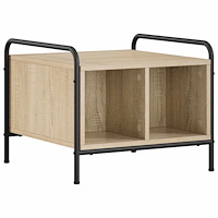 vidaXL Kaffeebord Sonoma-ek 50 x 49 x 41 cm Konstruerat trä