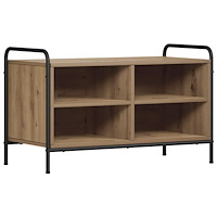 vidaXL TV-skåp 140 x 39,5 x 50 cm Artisan-ek Konstruerat trä