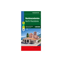Freytag-Berndt North Macedonia Road and Leisure Map