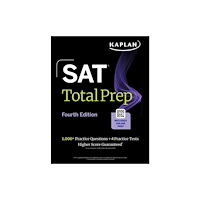 Kaplan Publishing SAT Total Prep, Fourth Edition (2026-2027): Includes 4 Full Length Practice Tests, 1,100+ Practice Questions + 1 Year Ac...