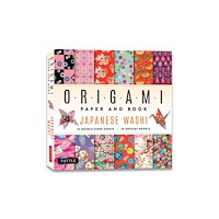 Tuttle Publishing Japanese Washi Origami Paper and Book (inbunden, eng)