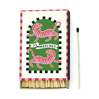 Designworks Collective Tändstickor Adopo Tiger, Svart