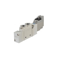 smc pneumatik SMC PNEUMATIK MAGNETVENTIL 5-PORTS MONO 24 V DC Typ: SY7120-...