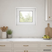 vidaXL Källarfönster inre färg vit RISOR 60 x 55 cm