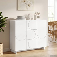 vidaXL Sideboard Vit 85.5 x 31 x 75 cm Konstruerat trä
