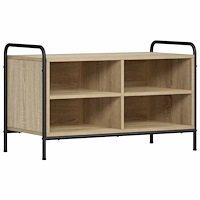 vidaXL TV-skåp 140 x 39,5 x 50 cm Sonoma-ek Konstruerat trä